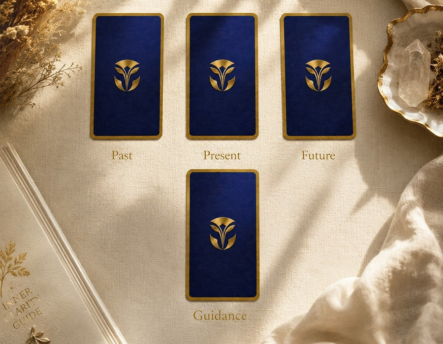 This is the most popular way to read. It’s perfect for understanding any situation.* The Past (What led to this?)* The Present (What is happening right now?)* The Future (Where are things going?)* Bonus: Pull a 4th card for extra guidance/advice.